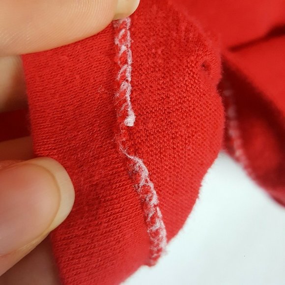 Vtg 80s Wilcox 87 Reunion T-Shirt M Red California - Picture 9 of 9